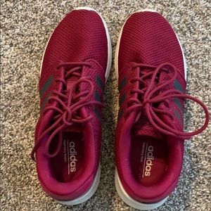 Adidas Cloudfoam joggers - Deep Burgandy